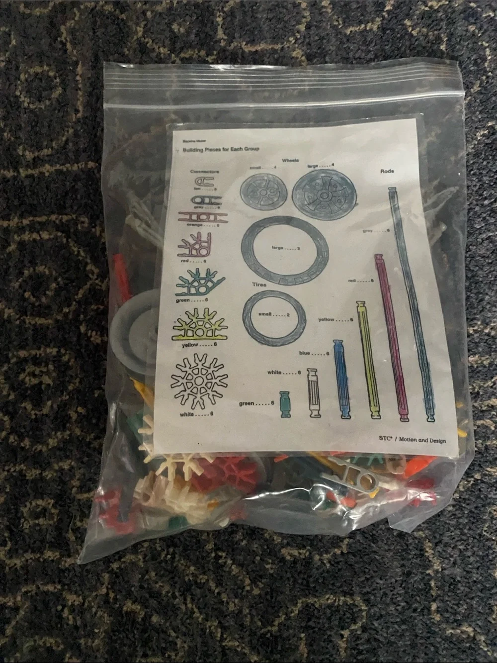 KNex durable multicolor